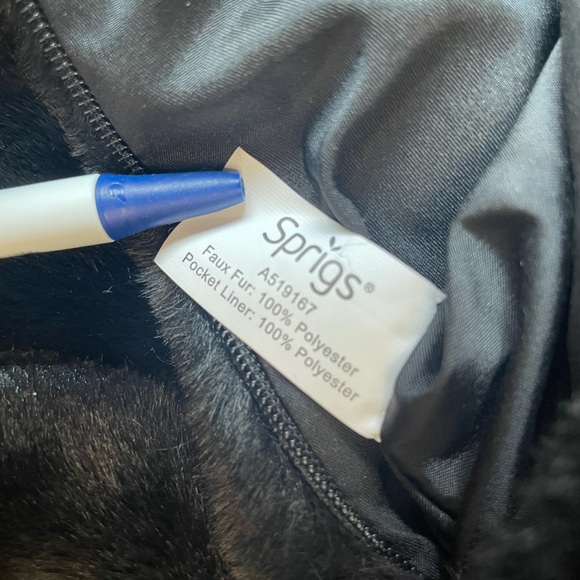 Sprigs Faux Fur Scarf Soft and Women’s Neck Tie - Picture 6 of 14